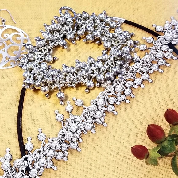 Silpada Sterling Silver Cha Cha Bracelet